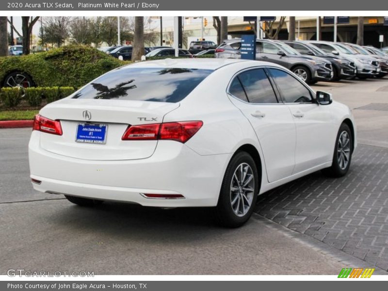 Platinum White Pearl / Ebony 2020 Acura TLX Sedan