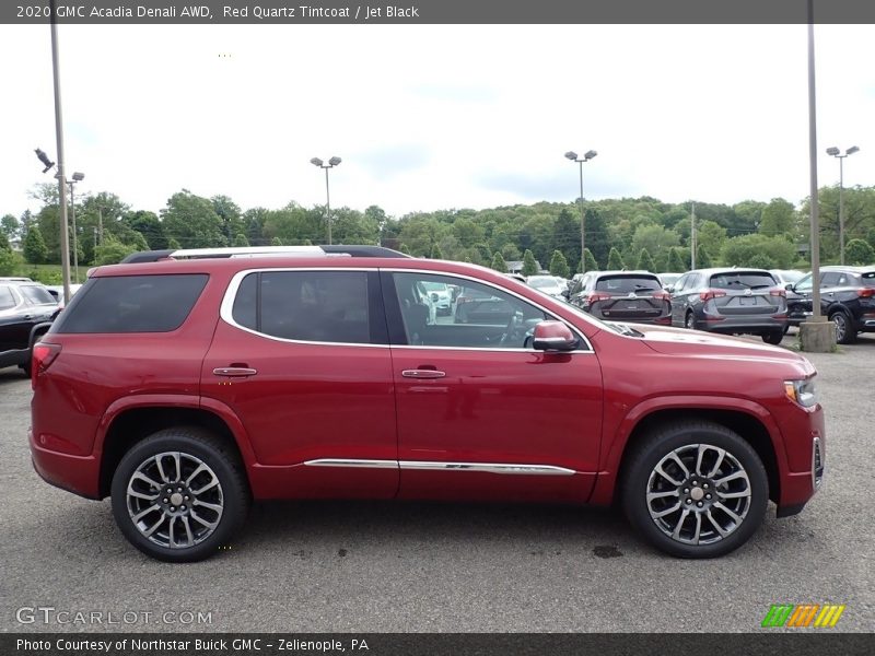 Red Quartz Tintcoat / Jet Black 2020 GMC Acadia Denali AWD