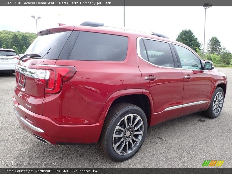 Red Quartz Tintcoat / Jet Black 2020 GMC Acadia Denali AWD