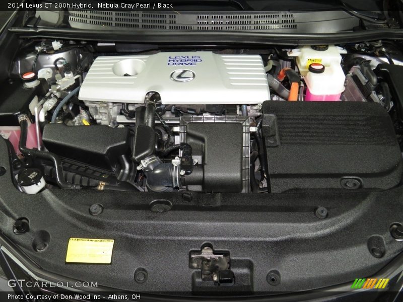  2014 CT 200h Hybrid Engine - 1.8 Liter Atkinson Cycle DOHC 16-Valve VVT-i 4 Cylinder Gasoline/Electric Hybrid