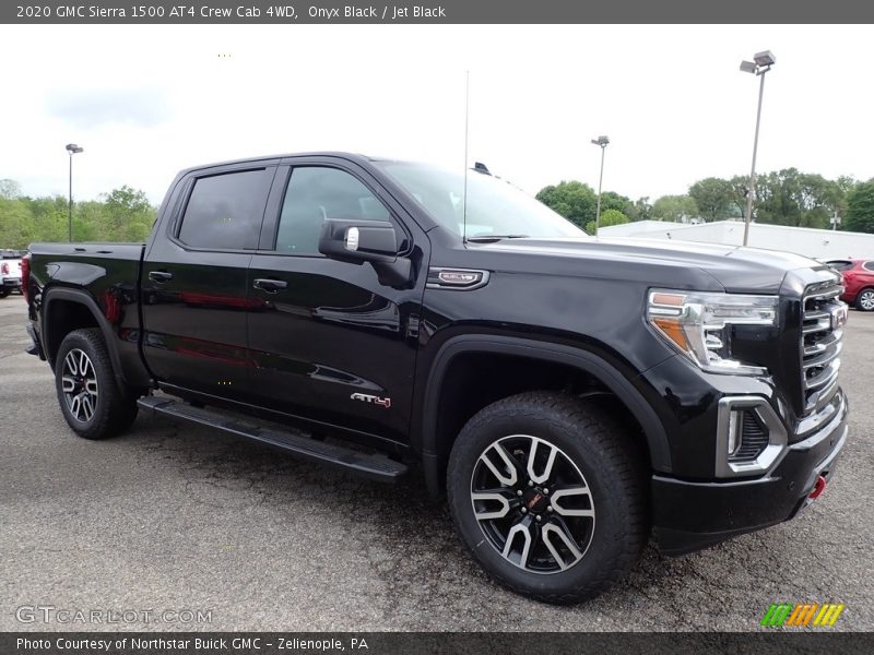 Onyx Black / Jet Black 2020 GMC Sierra 1500 AT4 Crew Cab 4WD