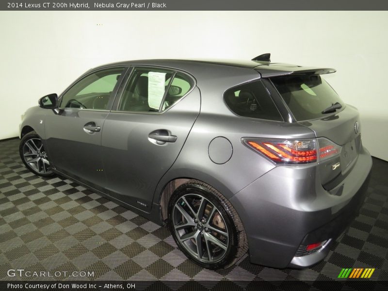 Nebula Gray Pearl / Black 2014 Lexus CT 200h Hybrid