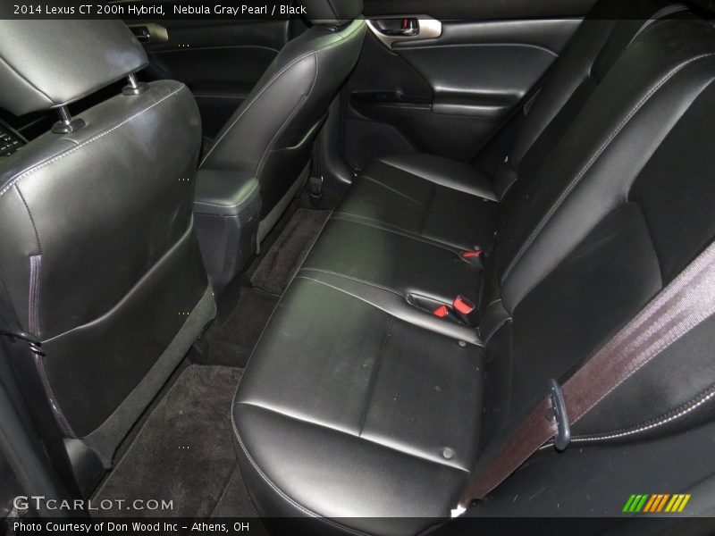 Nebula Gray Pearl / Black 2014 Lexus CT 200h Hybrid