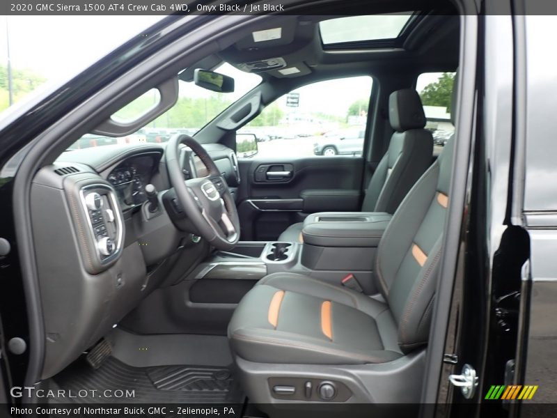 Front Seat of 2020 Sierra 1500 AT4 Crew Cab 4WD