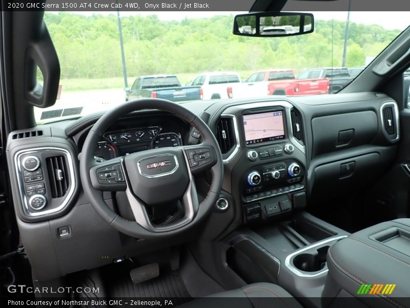 Dashboard of 2020 Sierra 1500 AT4 Crew Cab 4WD