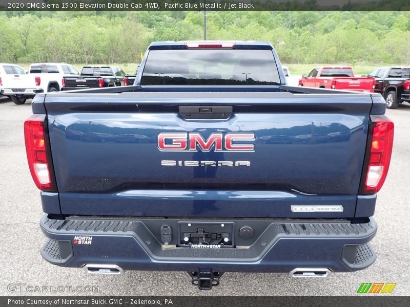 Pacific Blue Metallic / Jet Black 2020 GMC Sierra 1500 Elevation Double Cab 4WD