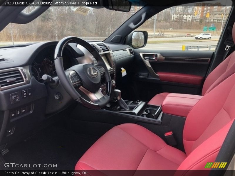  2020 GX 460 Luxury Rioja Red Interior