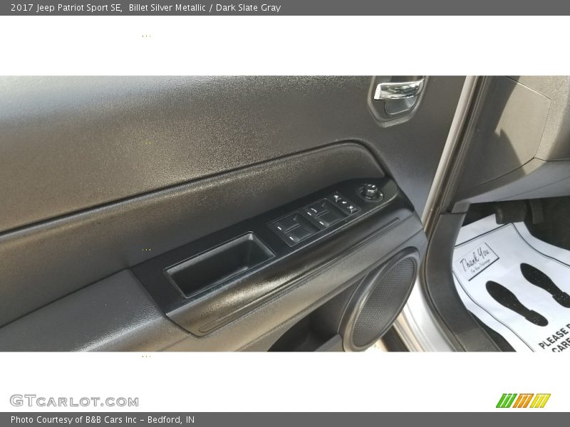 Billet Silver Metallic / Dark Slate Gray 2017 Jeep Patriot Sport SE