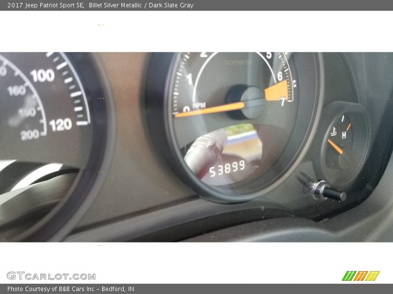 Billet Silver Metallic / Dark Slate Gray 2017 Jeep Patriot Sport SE