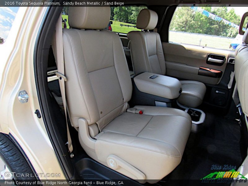 Sandy Beach Metallic / Sand Beige 2016 Toyota Sequoia Platinum