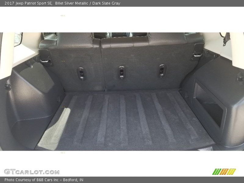 Billet Silver Metallic / Dark Slate Gray 2017 Jeep Patriot Sport SE