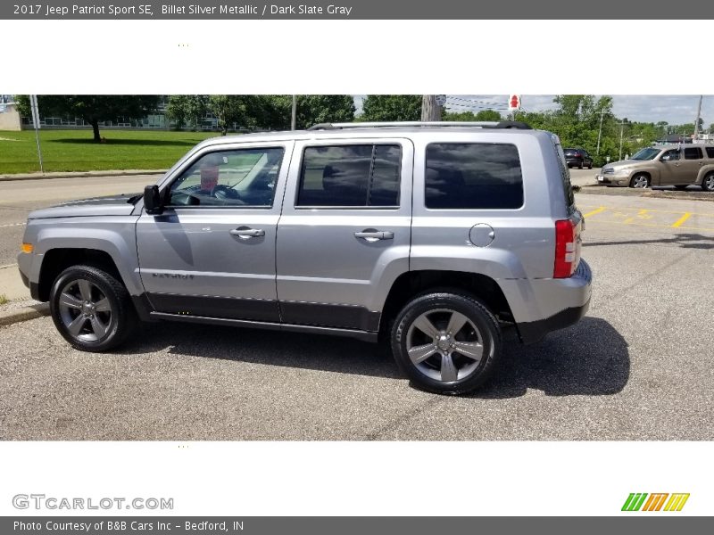 Billet Silver Metallic / Dark Slate Gray 2017 Jeep Patriot Sport SE