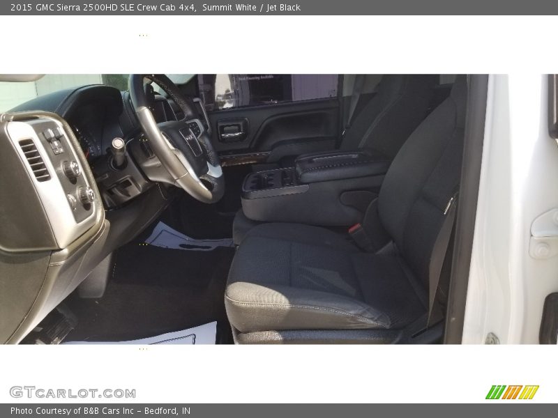 Summit White / Jet Black 2015 GMC Sierra 2500HD SLE Crew Cab 4x4