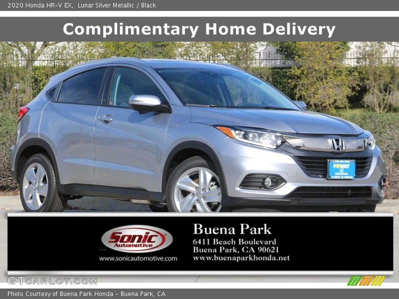 Lunar Silver Metallic / Black 2020 Honda HR-V EX