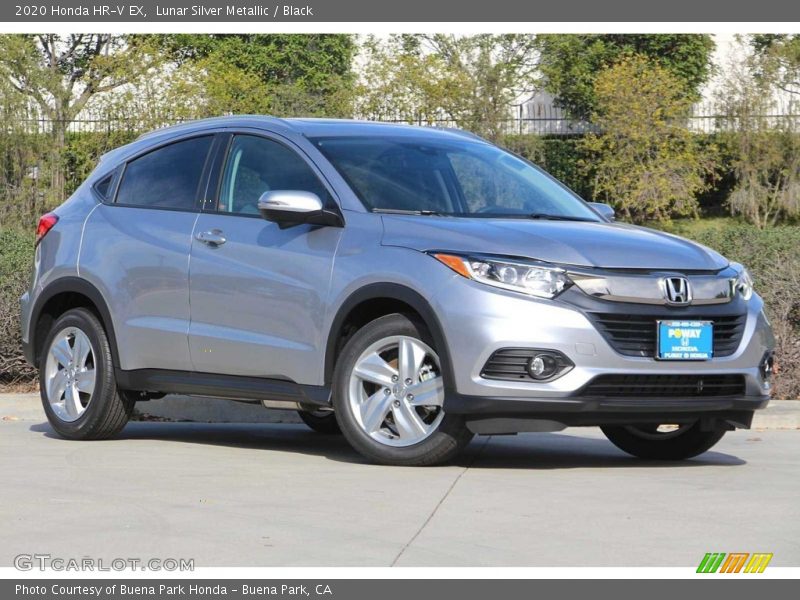 Lunar Silver Metallic / Black 2020 Honda HR-V EX