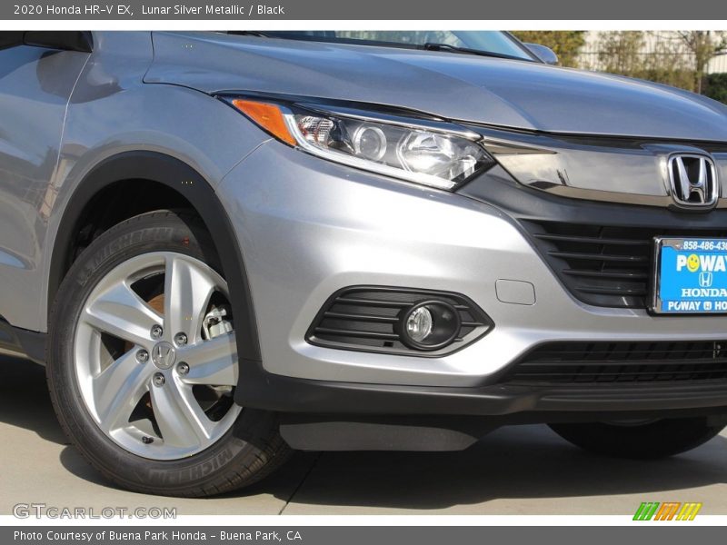 Lunar Silver Metallic / Black 2020 Honda HR-V EX