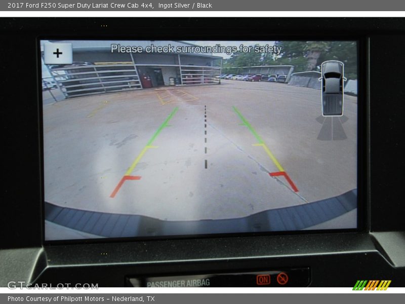 Ingot Silver / Black 2017 Ford F250 Super Duty Lariat Crew Cab 4x4