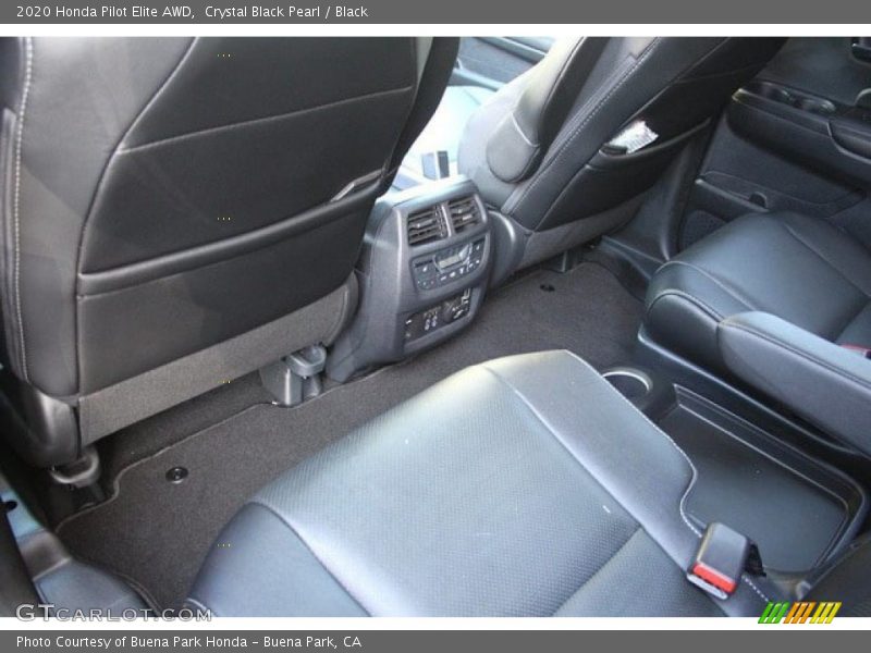 Crystal Black Pearl / Black 2020 Honda Pilot Elite AWD