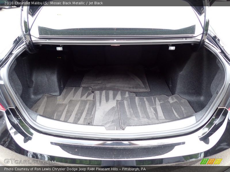 Mosaic Black Metallic / Jet Black 2018 Chevrolet Malibu LS