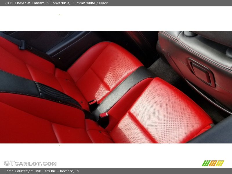 Summit White / Black 2015 Chevrolet Camaro SS Convertible