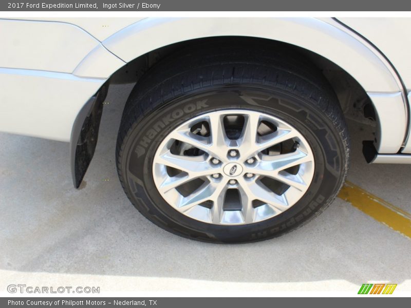 Ingot Silver / Ebony 2017 Ford Expedition Limited