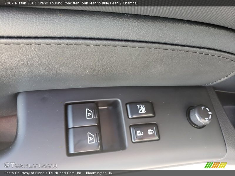 San Marino Blue Pearl / Charcoal 2007 Nissan 350Z Grand Touring Roadster