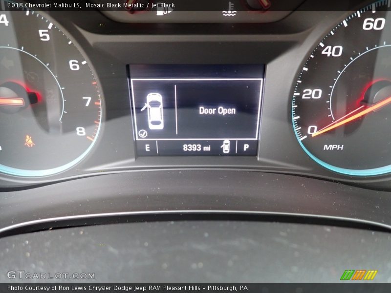 Mosaic Black Metallic / Jet Black 2018 Chevrolet Malibu LS