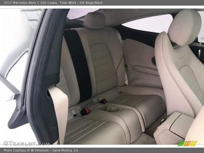 Polar White / Silk Beige/Black 2017 Mercedes-Benz C 300 Coupe