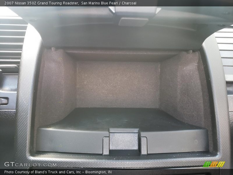 San Marino Blue Pearl / Charcoal 2007 Nissan 350Z Grand Touring Roadster