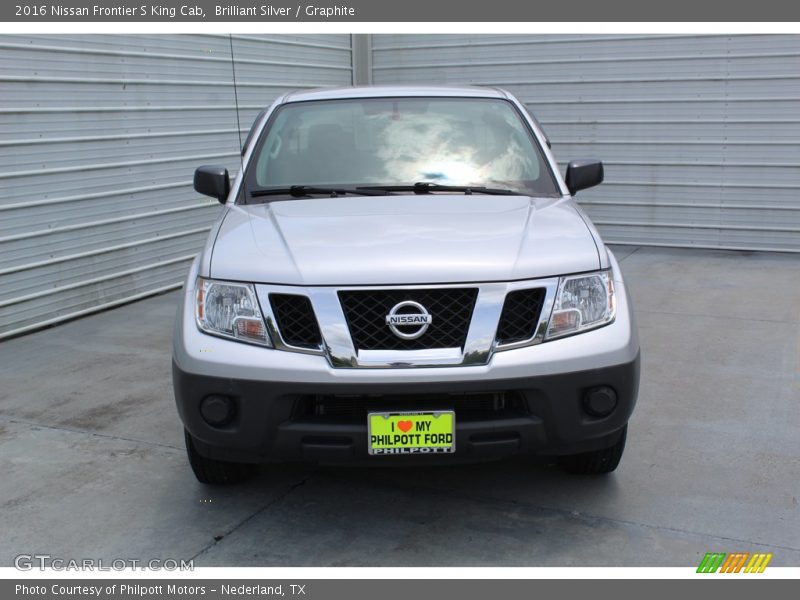 Brilliant Silver / Graphite 2016 Nissan Frontier S King Cab