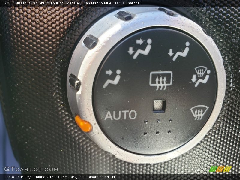 San Marino Blue Pearl / Charcoal 2007 Nissan 350Z Grand Touring Roadster
