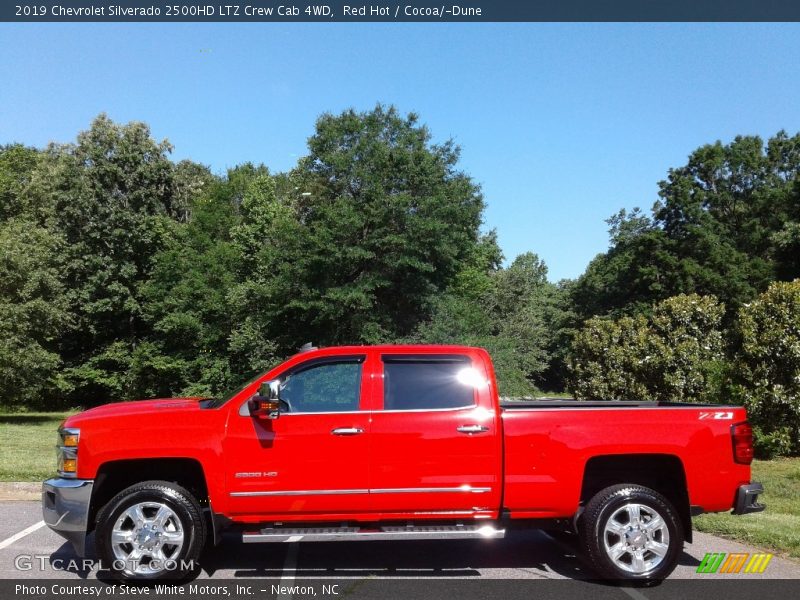 Red Hot / Cocoa/­Dune 2019 Chevrolet Silverado 2500HD LTZ Crew Cab 4WD