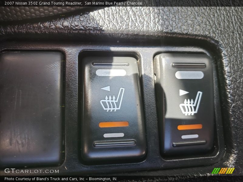 San Marino Blue Pearl / Charcoal 2007 Nissan 350Z Grand Touring Roadster