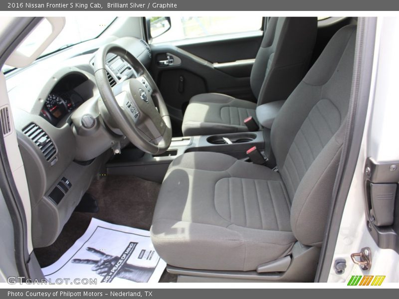 Brilliant Silver / Graphite 2016 Nissan Frontier S King Cab