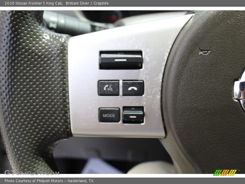 Brilliant Silver / Graphite 2016 Nissan Frontier S King Cab