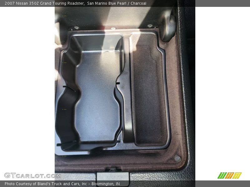 San Marino Blue Pearl / Charcoal 2007 Nissan 350Z Grand Touring Roadster