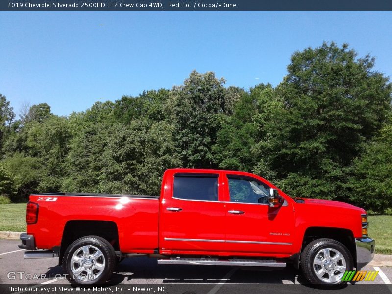 Red Hot / Cocoa/­Dune 2019 Chevrolet Silverado 2500HD LTZ Crew Cab 4WD