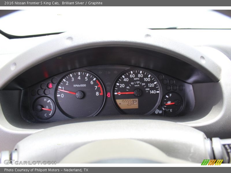  2016 Frontier S King Cab S King Cab Gauges