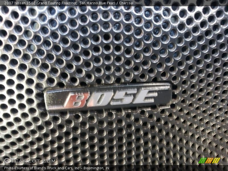 San Marino Blue Pearl / Charcoal 2007 Nissan 350Z Grand Touring Roadster