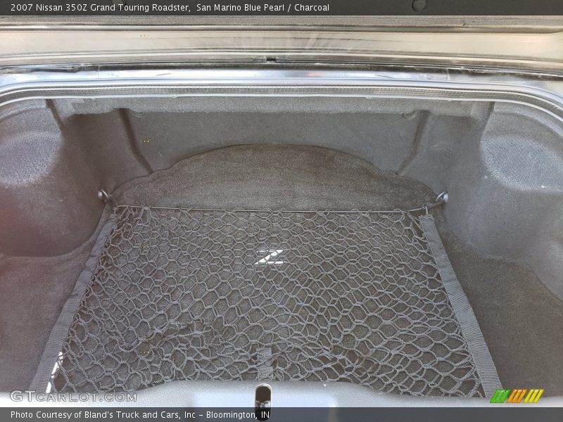 San Marino Blue Pearl / Charcoal 2007 Nissan 350Z Grand Touring Roadster