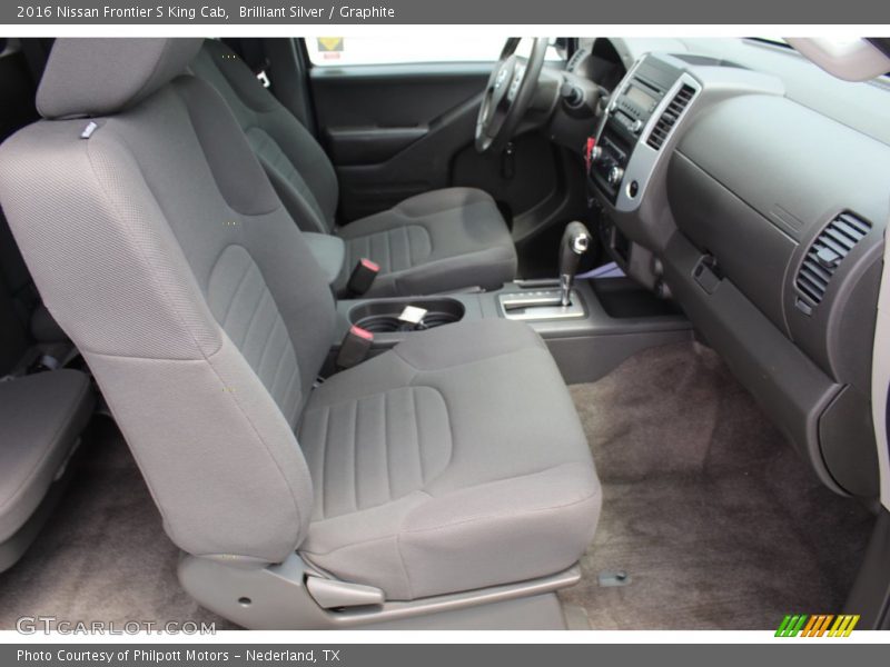 Brilliant Silver / Graphite 2016 Nissan Frontier S King Cab