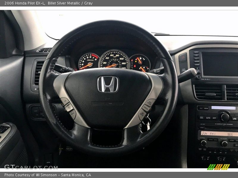 Billet Silver Metallic / Gray 2006 Honda Pilot EX-L