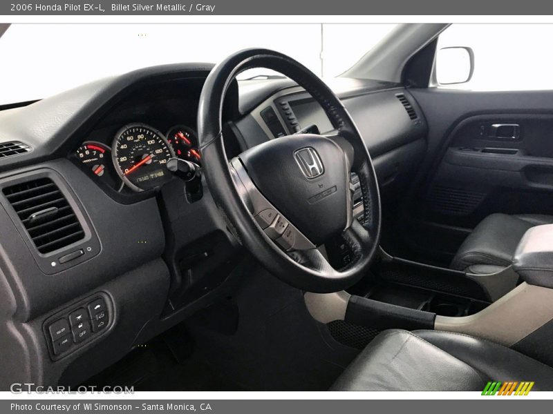 Billet Silver Metallic / Gray 2006 Honda Pilot EX-L