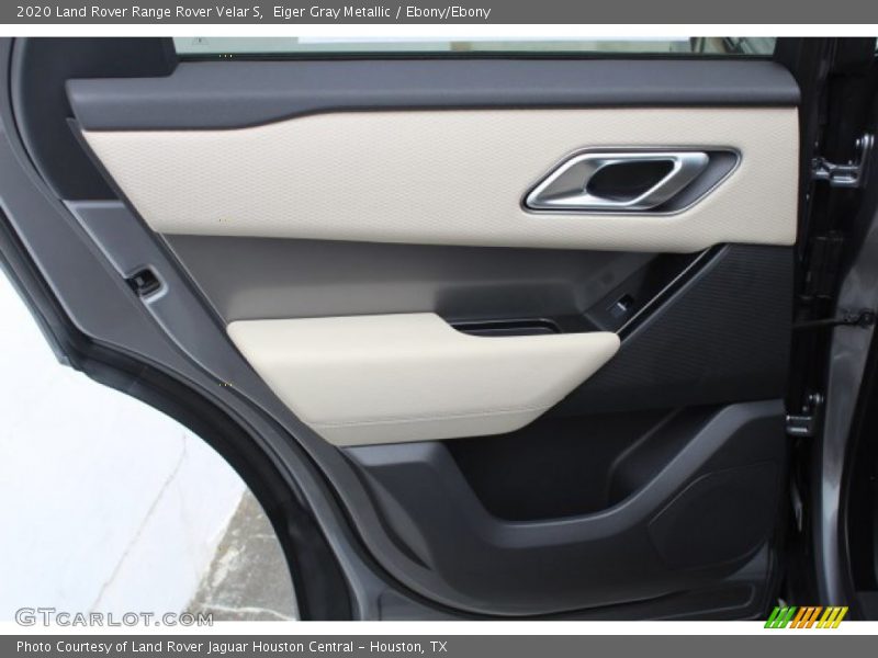 Eiger Gray Metallic / Ebony/Ebony 2020 Land Rover Range Rover Velar S