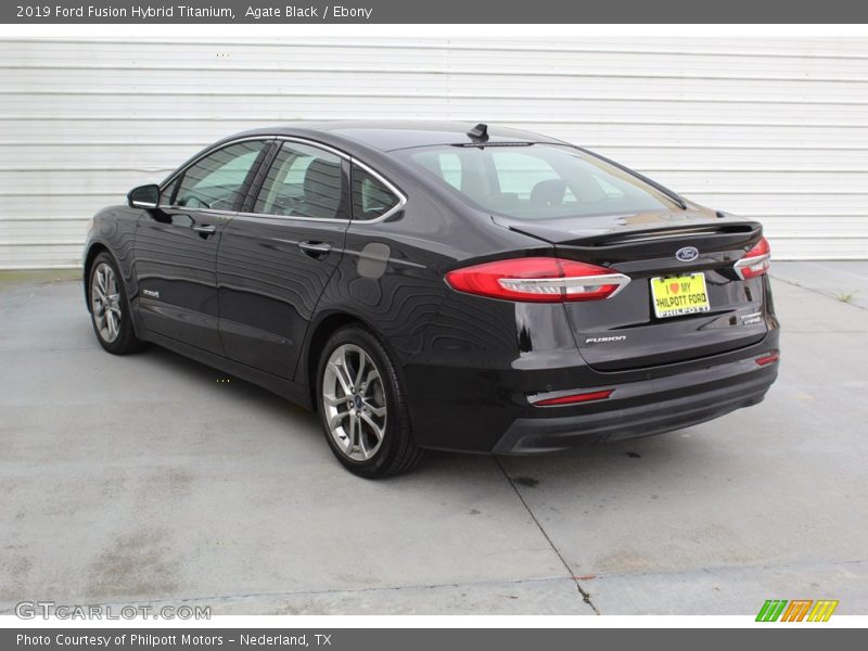 Agate Black / Ebony 2019 Ford Fusion Hybrid Titanium