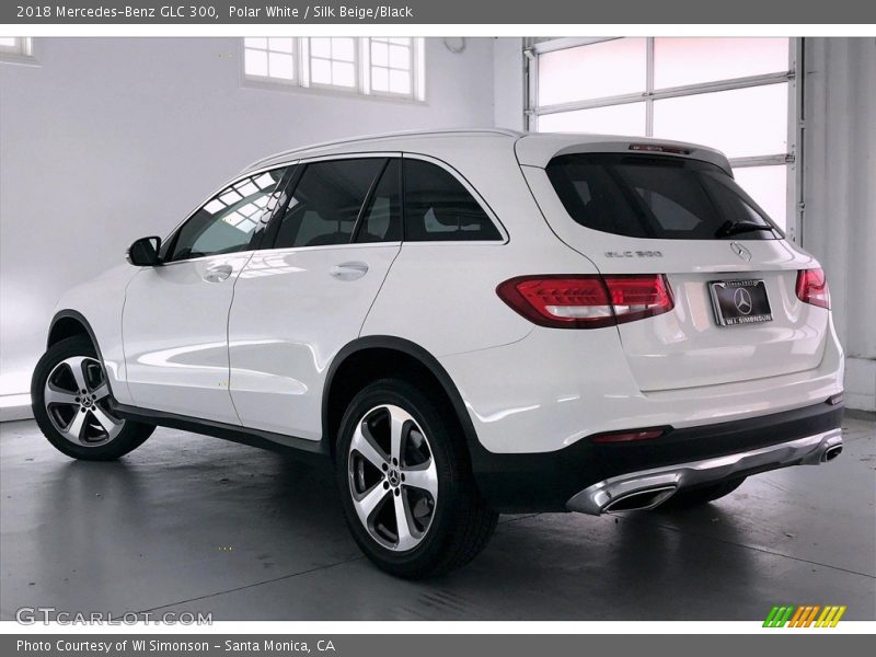 Polar White / Silk Beige/Black 2018 Mercedes-Benz GLC 300