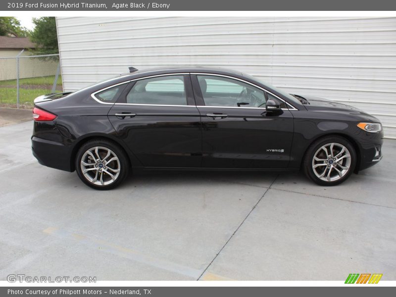 Agate Black / Ebony 2019 Ford Fusion Hybrid Titanium