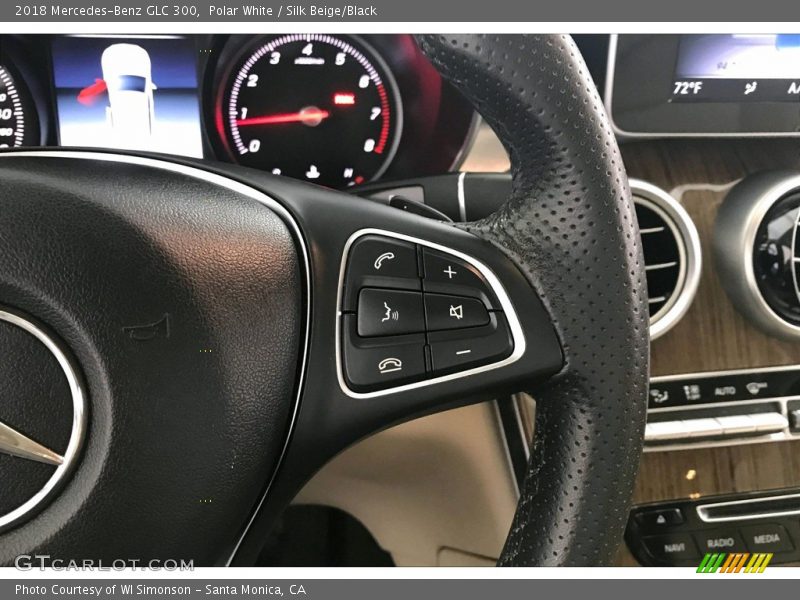 Polar White / Silk Beige/Black 2018 Mercedes-Benz GLC 300