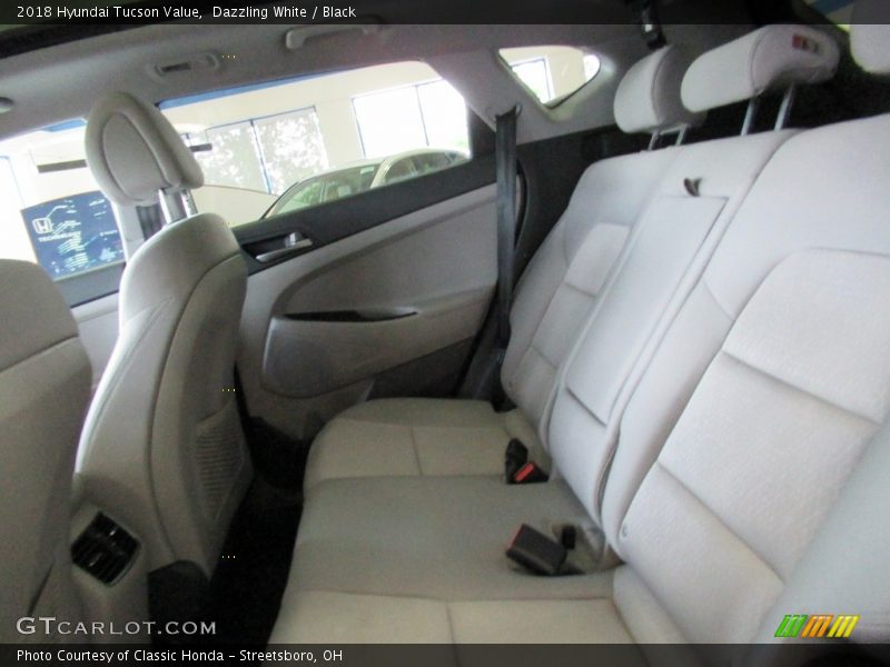 Rear Seat of 2018 Tucson Value