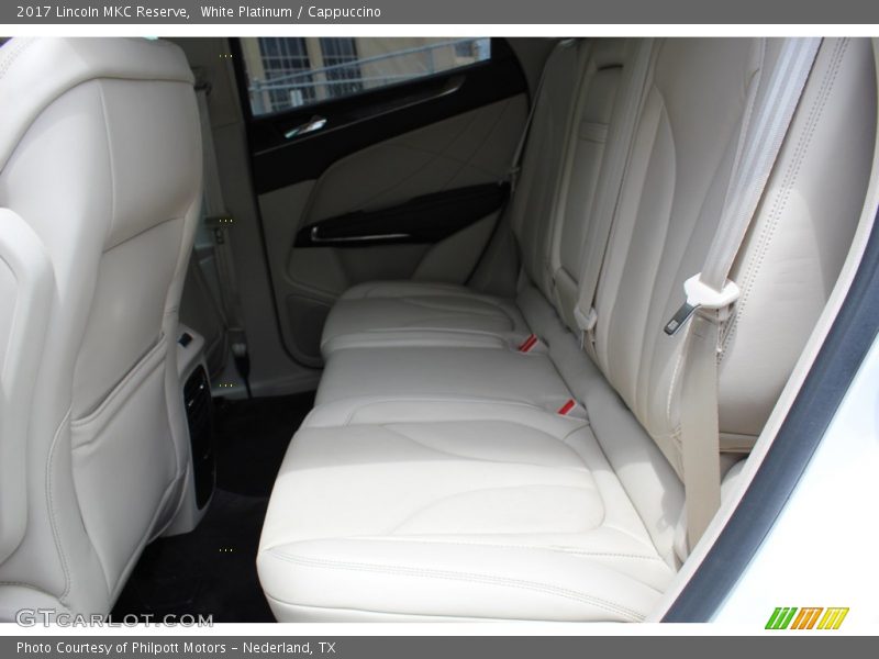 White Platinum / Cappuccino 2017 Lincoln MKC Reserve